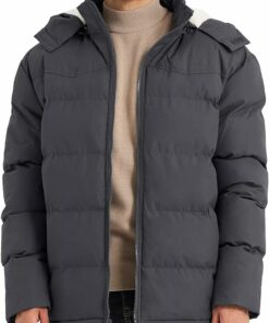 Men's Fleece Warm Bubble Coat AI49